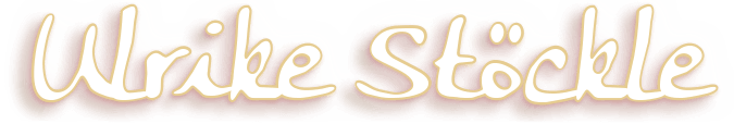 Ulrike Stoeckle Logo Weiss Gold